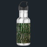 Tree Trunk (Wood Bark) 532 Ml Water Bottle<br><div class="desc">This design features a close-up image of a tree trunk,  showing the elegant natural patterns in its bark and moss. It captures a sense of the immense beauty of our natural world.</div>