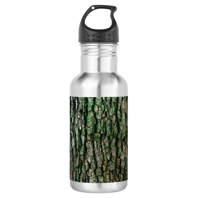 Tree Trunk (Wood Bark) 532 Ml Water Bottle (Front)
