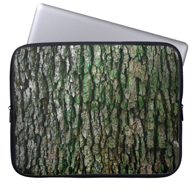 Tree Trunk (Wood Bark) Laptop Sleeve (Front)