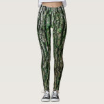Tree Trunk (Wood Bark) Leggings<br><div class="desc">This design features a close-up image of a tree trunk,  showing the elegant natural patterns in its bark and moss. It captures a sense of the immense beauty of our natural world.</div>