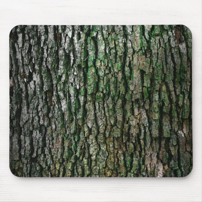 Tree Trunk (Wood Bark) Mouse Pad (Front)