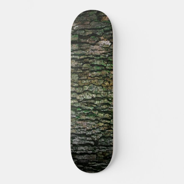 Tree Trunk (Wood Bark) Skateboard (Front)