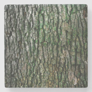 Tree Trunk (Wood Bark) Stone Coaster