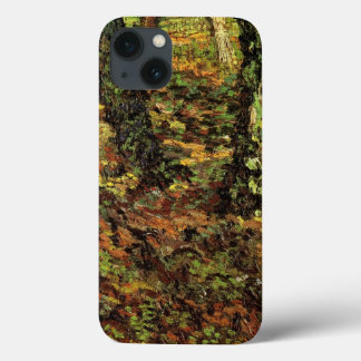 Tree Trunks with Ivy by Vincent van Gogh iPhone 13 Case