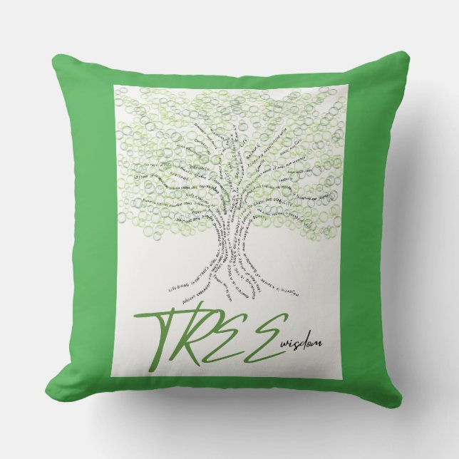 Tree Wisdom Cushion (Front)
