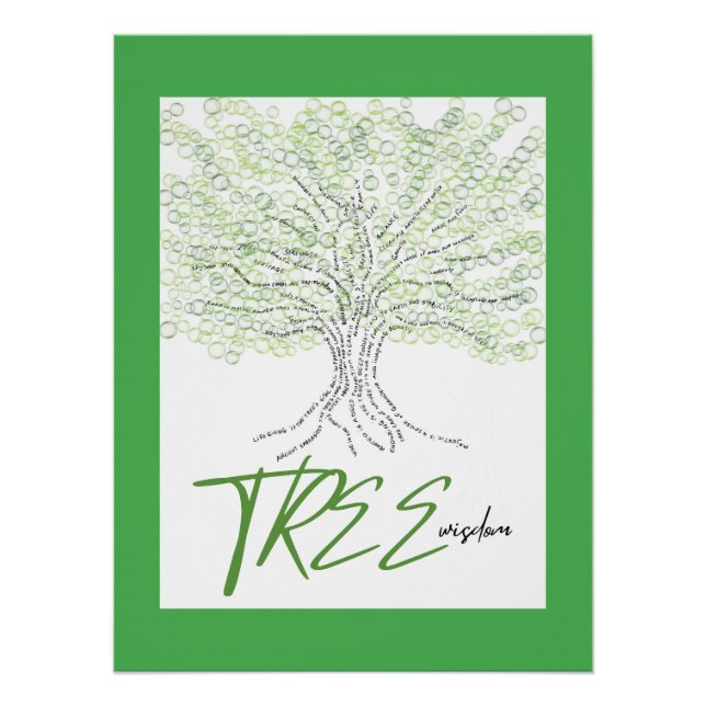 Tree Wisdom Poster (Front)