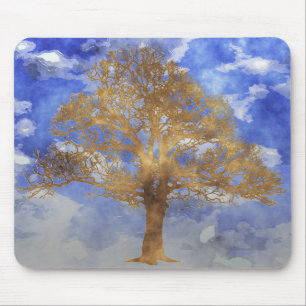 TREE WITH SKY MOUSE PAD