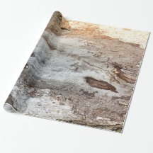 Tree Wood Bark Wrapping Paper