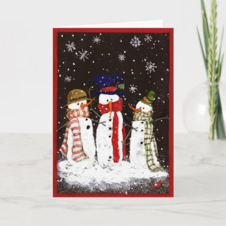 TREEE SCARVES HOLIDAY CARD