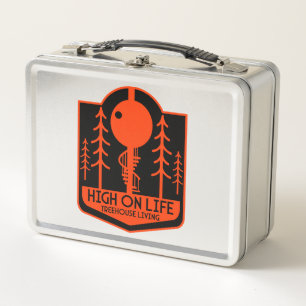 Treehouse Apparel And Accessories Metal Lunch Box
