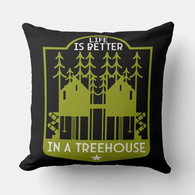 Treehouse Apparel And Decor Cushion (Front)