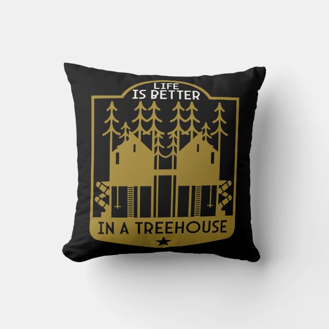 Treehouse Apparel And Decor Cushion (Front)