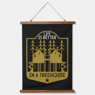 Treehouse Apparel And Decor Hanging Tapestry