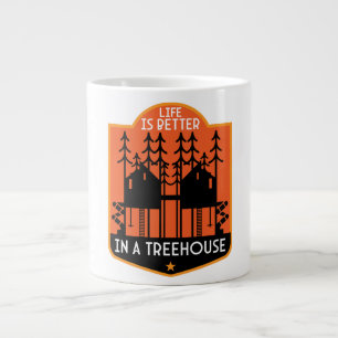 Treehouse Apparel And Decor Large Coffee Mug