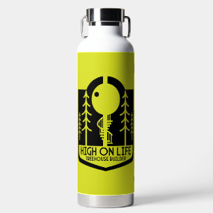 Treehouse Boy Back To School Water Bottle