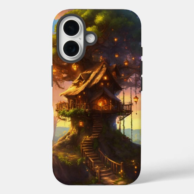 Treehouse Dreams - iPhone Case Cover (Back)