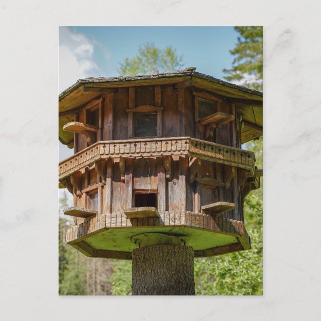 TREEHOUSE FANCY TREE HOUSE POSTCARD (Front)