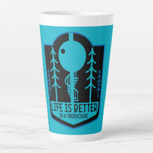Treehouse Homes Latte Mug