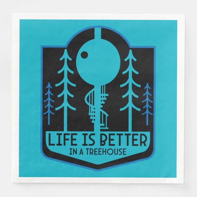 Treehouse Homes Napkin (Front)