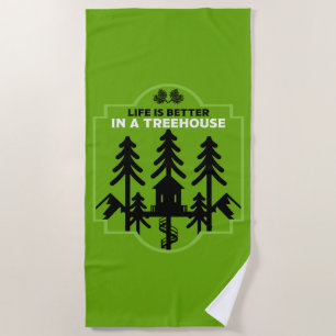 Treehouse Kids Back To School Beach Towel