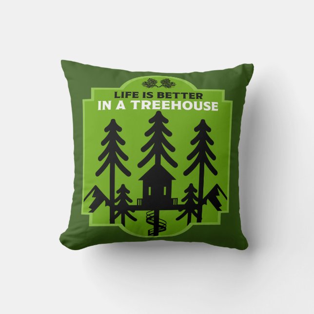 Treehouse Living Cushion (Front)