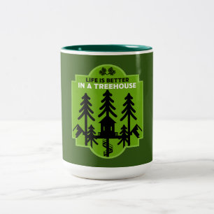 Treehouse Living Two-Tone Coffee Mug