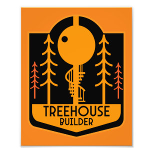 Treehouse Master Builder Photo Print