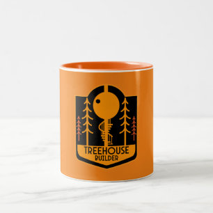 Treehouse Master Builder Two-Tone Coffee Mug