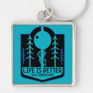 Treehouse Owners Key Ring