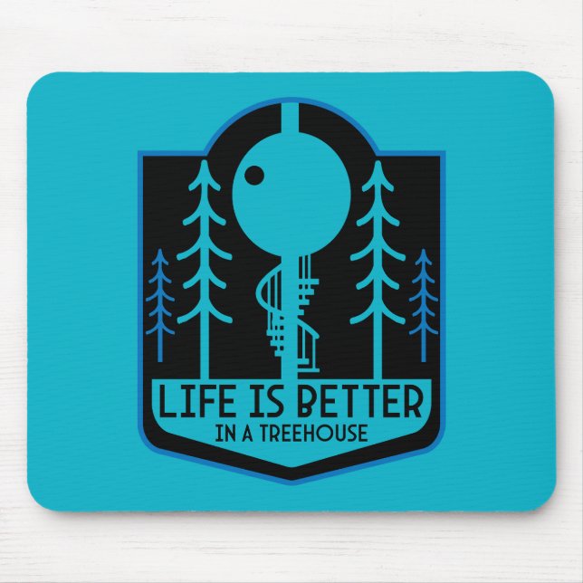 Treehouse Owners Mouse Pad (Front)