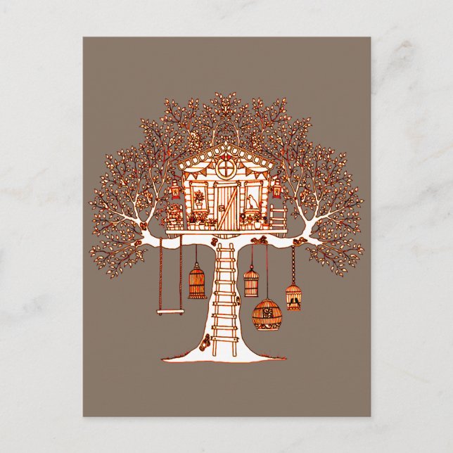 Treehouse Postcard (Front)