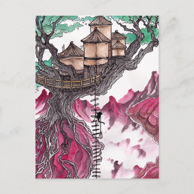 Treehouse Postcard (Front)