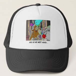 Treehugger Rick London Cartoon Funny Gifts Trucker Hat
