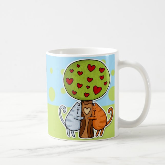 treehuggers coffee mug (Right)