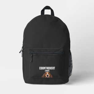 Treeing Walker Coonhound Lover Dog Coontrovert Printed Backpack