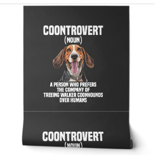 Treeing Walker Coonhound Lover Dog Coontrovert Wallpaper