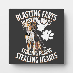Treeing Walker Coonhound Lover Dog Owner Blasting Plaque