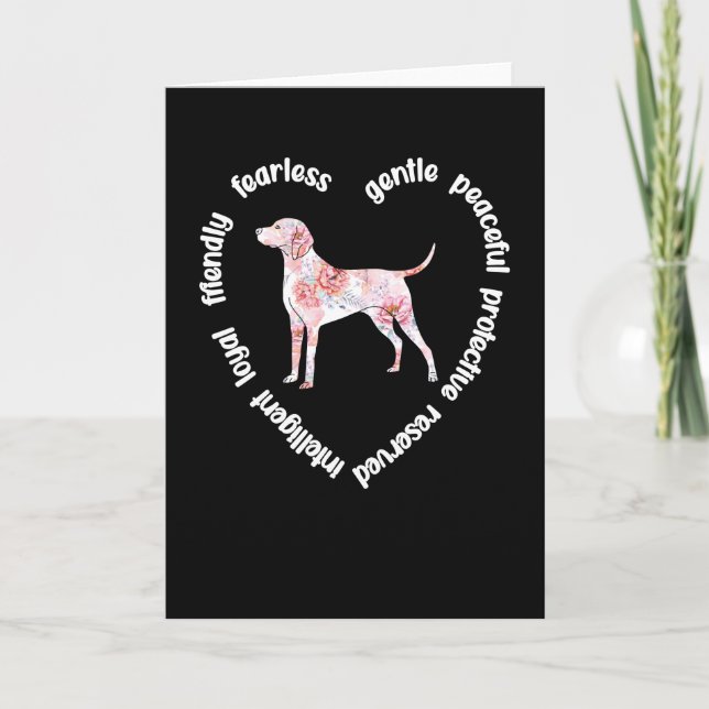 Treeing Walker Coonhound Lover Dog Owner Mum Dad Card (Front)