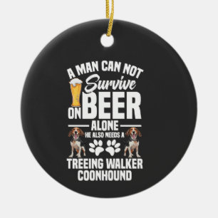 Treeing Walker Coonhound Owner Also Needs Ceramic Ornament