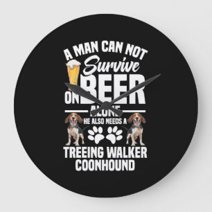 Treeing Walker Coonhound Owner Also Needs Large Clock