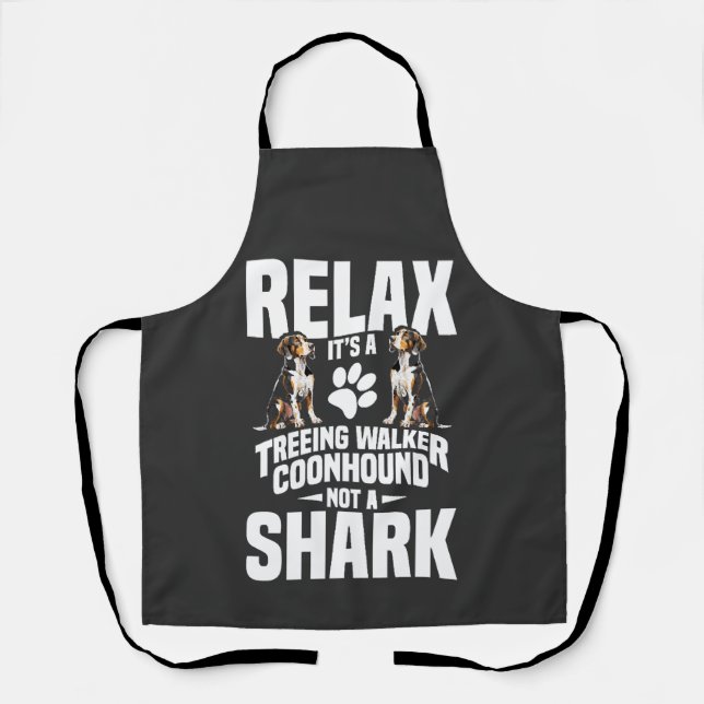 Treeing Walker Coonhound Owner Puppy Relax It�s Apron (Front)