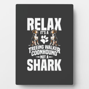 Treeing Walker Coonhound Owner Puppy Relax It�s Plaque