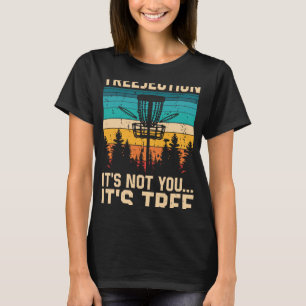 Treejection Disc Golf Player Funny Frisbee Golf Di T-Shirt