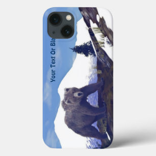 Treeline Grizzly iPhone 13 Case