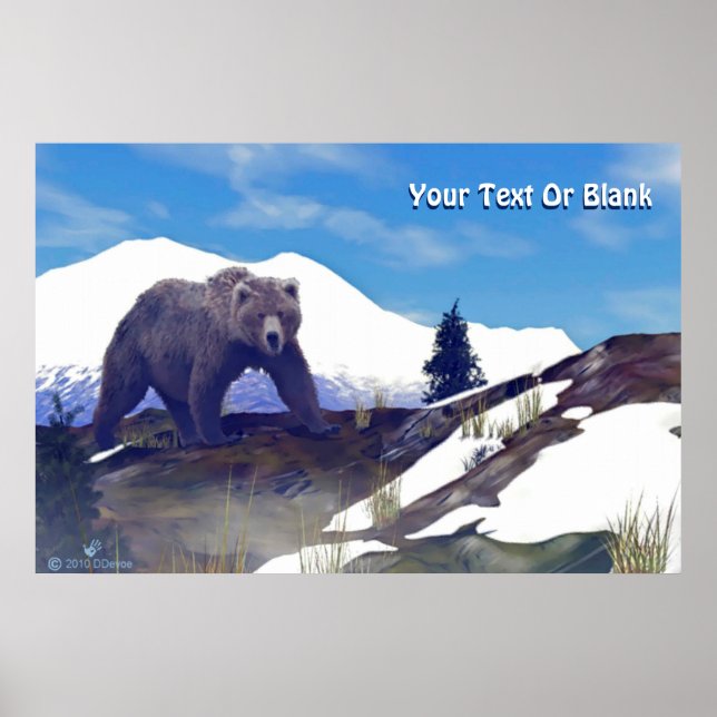 Treeline Grizzly Poster (Front)