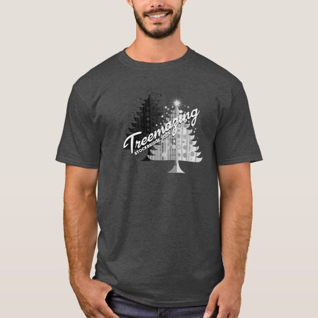 Treemazing Stockbridge Blk/Wht T-Shirt (Front)