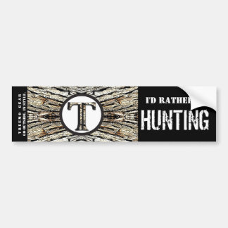 Treemo Gear Camo Personalised Bumper Sticker- Hunt Bumper Sticker