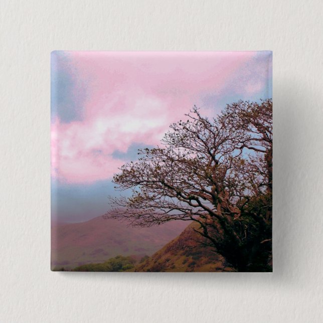 TREES 15 CM SQUARE BADGE (Front)