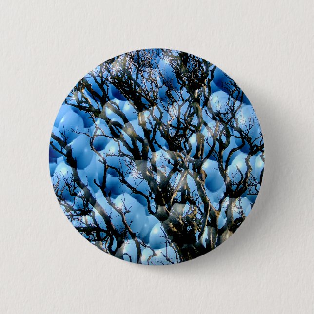 TREES 6 CM ROUND BADGE (Front)