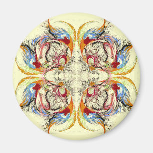 Trees and Birds fantasy Magnet